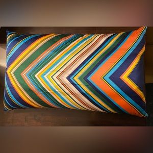 Silk Modern Pottery Barn Lumbar Throw Pillow (set of 2)